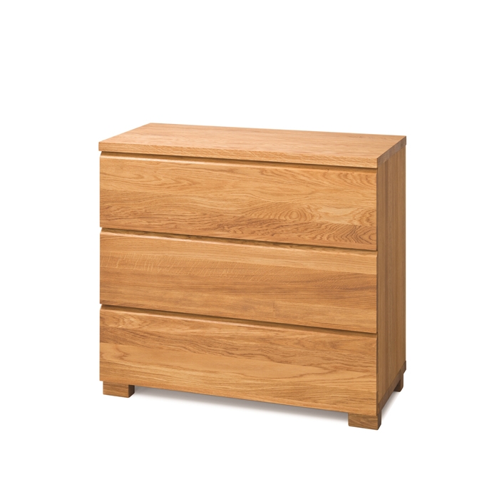 Tammepuidust minimalistlik kummut