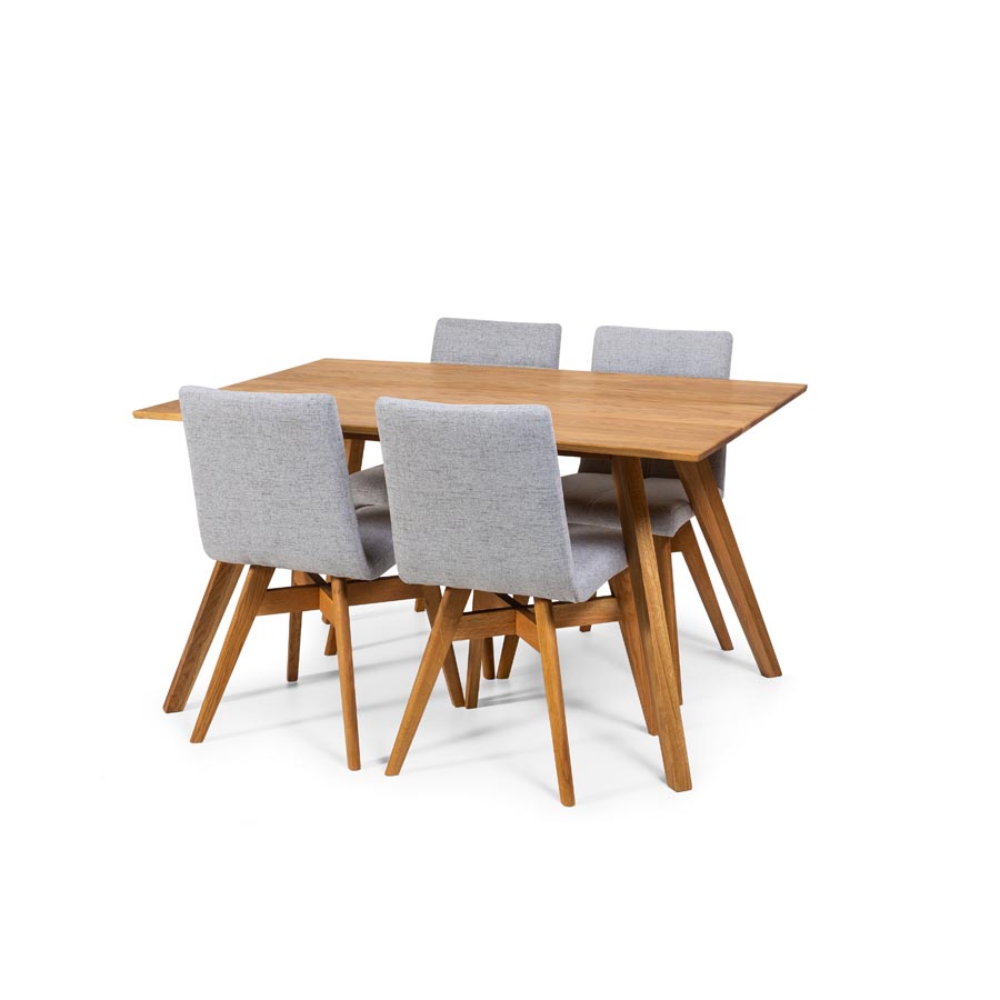 Tammepuidust pikendatav söögilaud